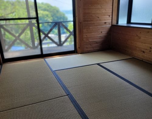 開放的な造りのリビングダイニング