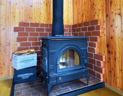 【離れ：ログハウス大72平米】バストイレ付