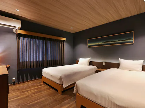 【ห้องนอน】ห้องนอนบรรยากาศเงียบสงบ