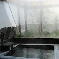 ออนเซ็นกลางแจ้งในฤดูหนาว