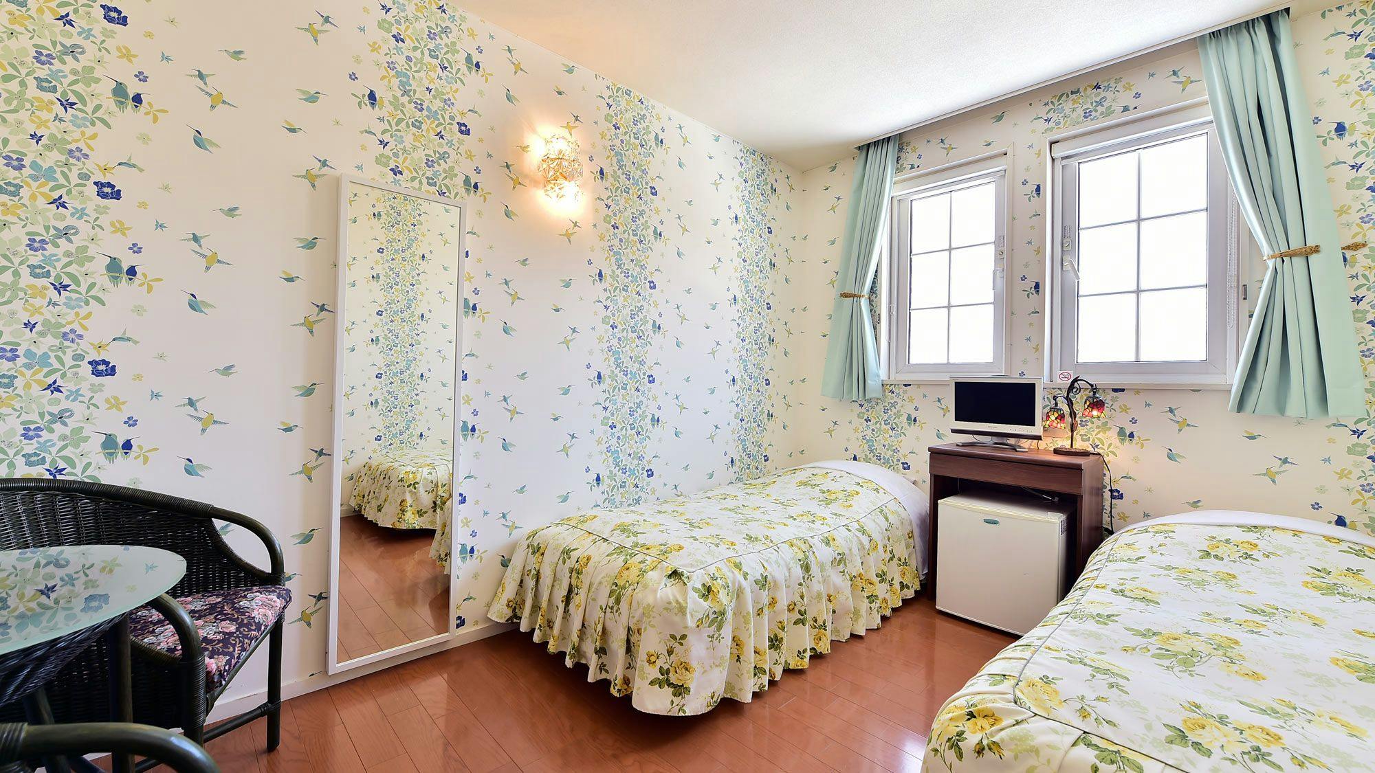 ตัวอย่างห้องเตียงคู่