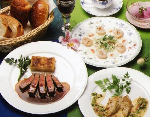 フレンチフルコースディナー