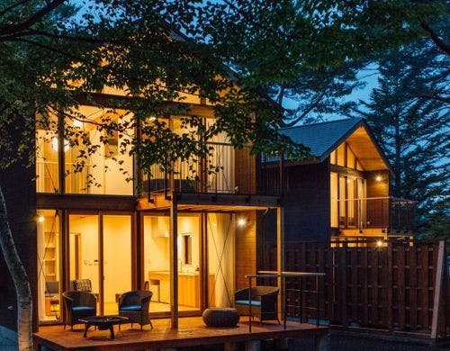 コテージ・グランオーベルジュ デッキ