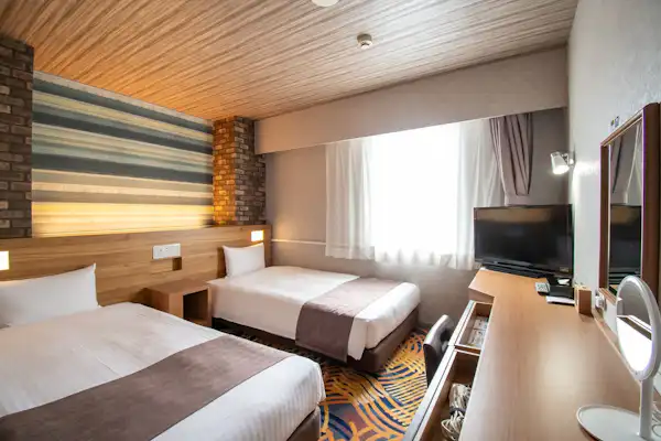 ห้องดีลักซ์เตียงคู่ปลอดบุหรี่