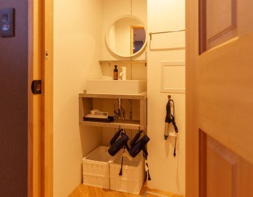 デラックススタジオ 洗面所