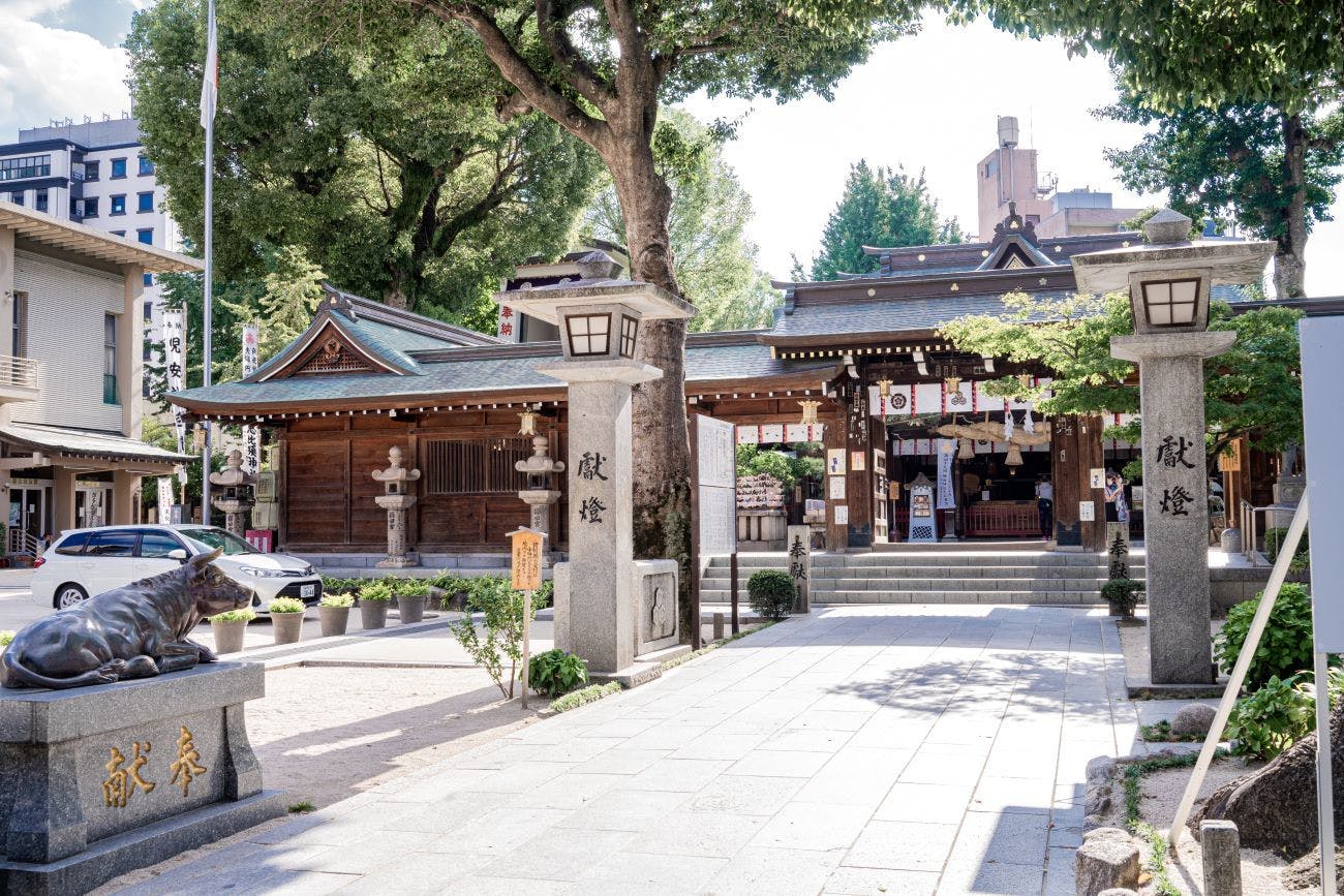 주변 관광: 쿠시다 신사