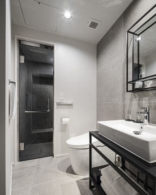 ภาพห้องน้ำ (ห้องพักไม่มีอ่างอาบน้ำ)