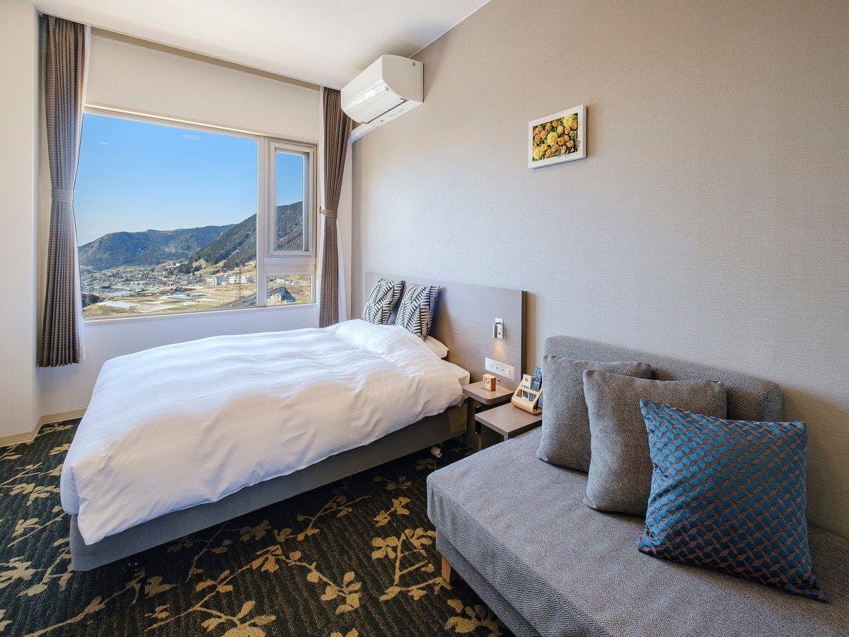 ห้องเตียงคู่｜ความจุ 2 คน 18 ตร.ม.