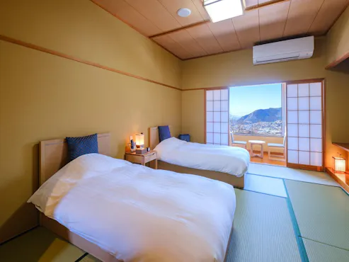 ห้องนอนสไตล์ญี่ปุ่น 10 เสื่อทาทามิ|ความจุ 3 คน