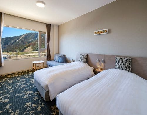 ツインルーム｜定員3名 21平米