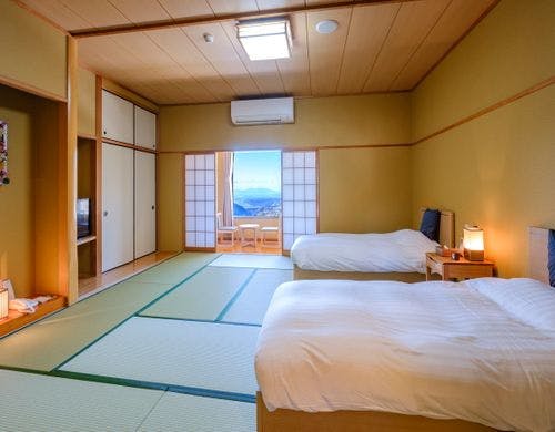 和室12畳ベッドルーム｜定員4名