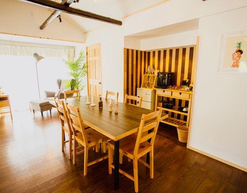 家族や仲間と楽しめるリビングルーム