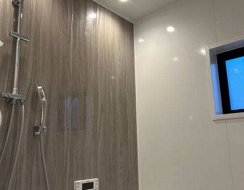 清潔感のあるバスルーム