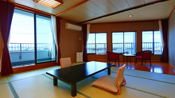 바다가 보이는 일본식 방 (욕실 및 화장실 포함) 203호실