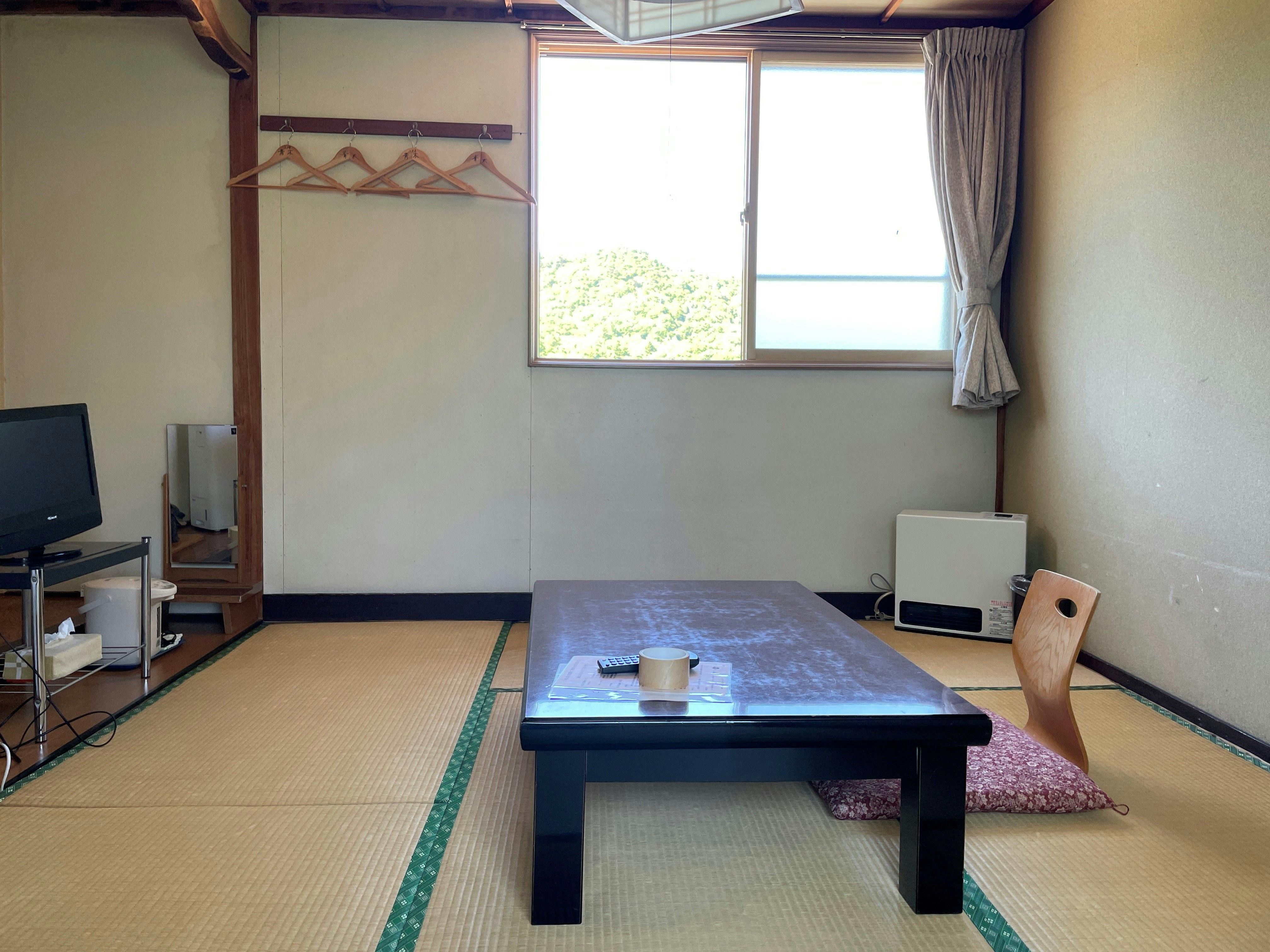 ห้องสไตล์ญี่ปุ่นขนาด 6 เสื่อพร้อมวิวทะเลสาบ