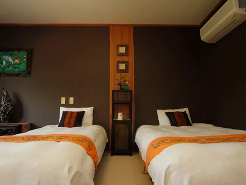 【ห้องพัก】ห้องพักเตียงคู่