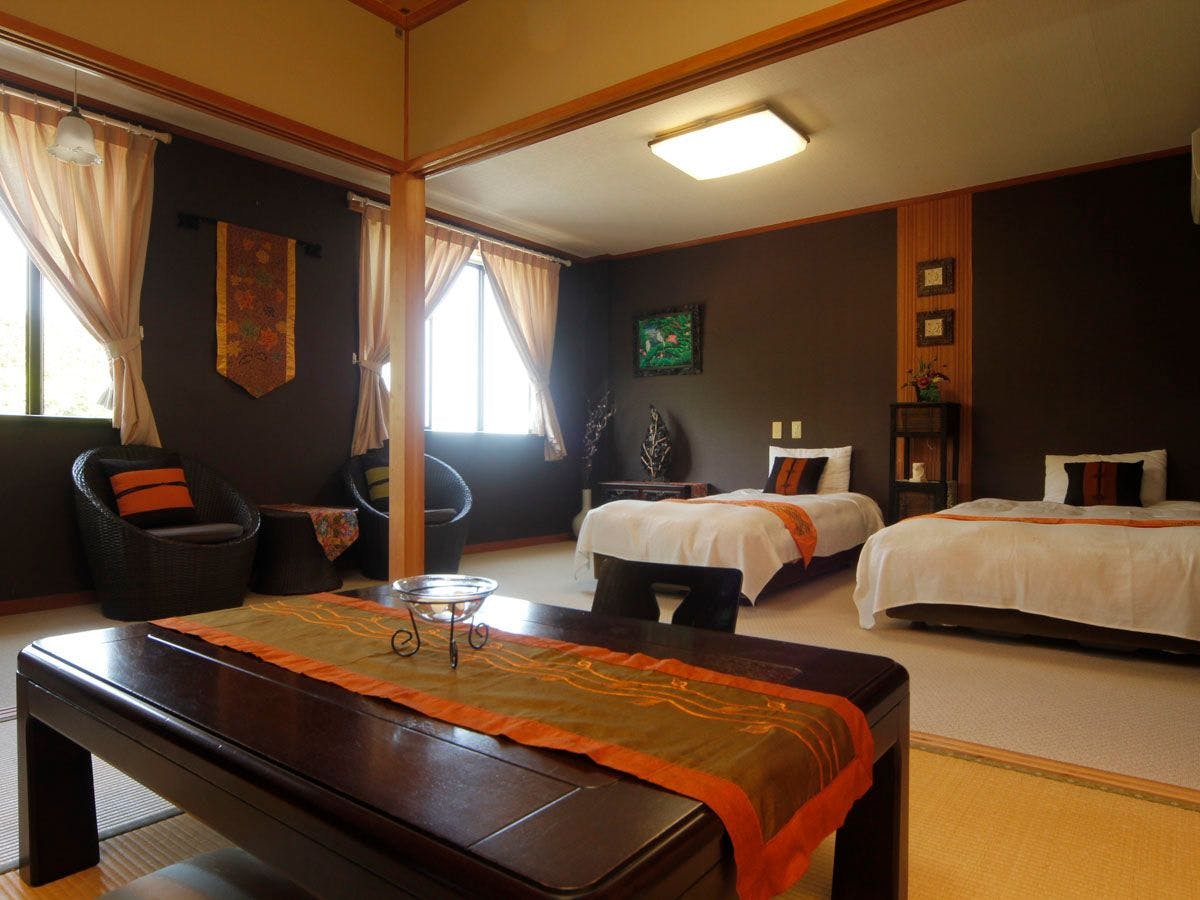 【ห้องพัก】ห้องเตียงคู่