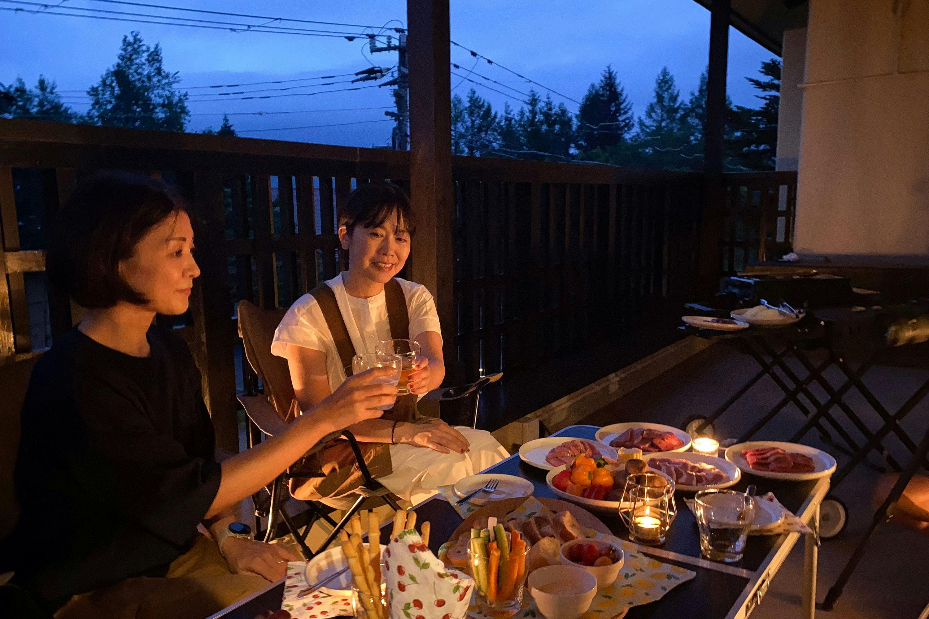 มีสิ่งอำนวยความสะดวกสำหรับบาร์บีคิวครบครัน