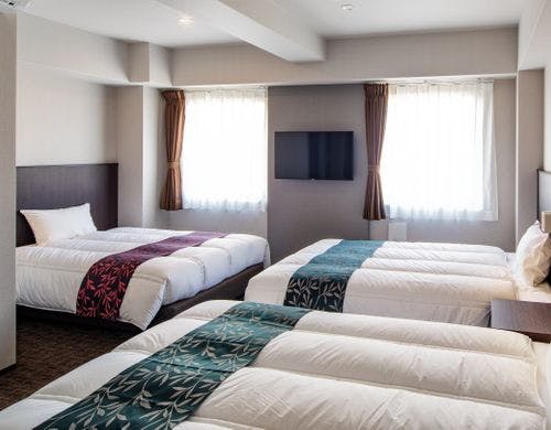 トリプルルーム約24平米