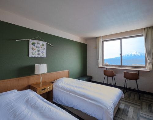 【最上階海側】洋室利尻富士ビュー