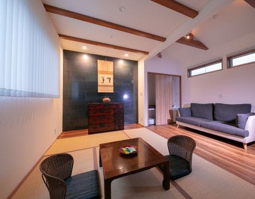 半露天風呂付和洋室離れ