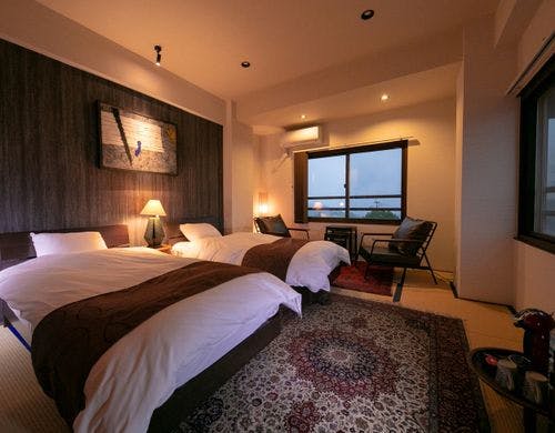 Jr.眺望スイート■一の海■　寝室