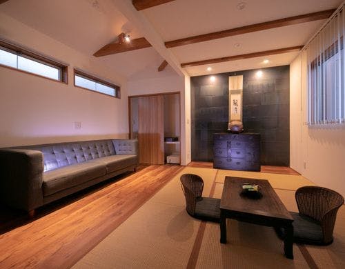 半露天風呂付和洋室離れ