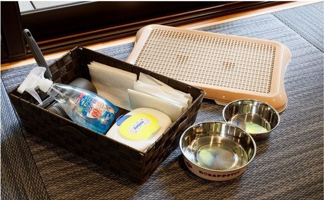 也提供狗狗用品。