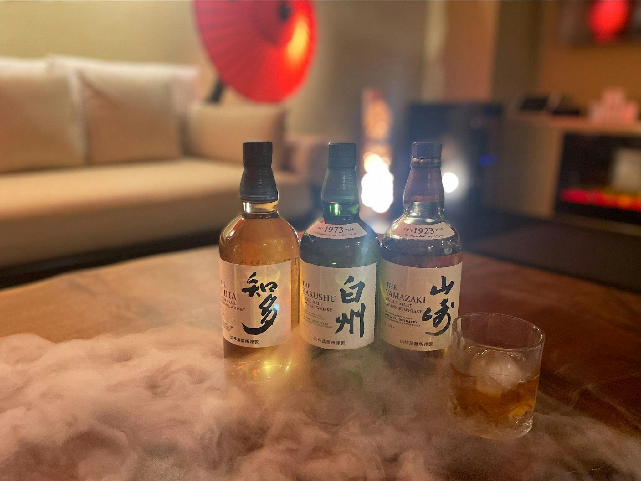 Japanese premiumウイスキー *มีค่าใช้จ่ายเพิ่มเติม