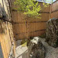 *A small courtyard garden on the balcony (example)