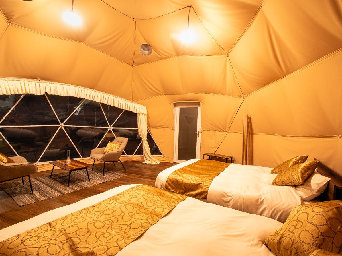 เต็นท์โดมสำหรับ 1-2 ท่าน (ตัวอย่าง)