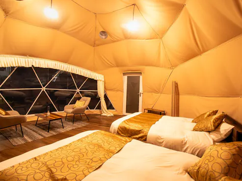 เต็นท์โดมสำหรับ 1-2 ท่าน (ตัวอย่าง)