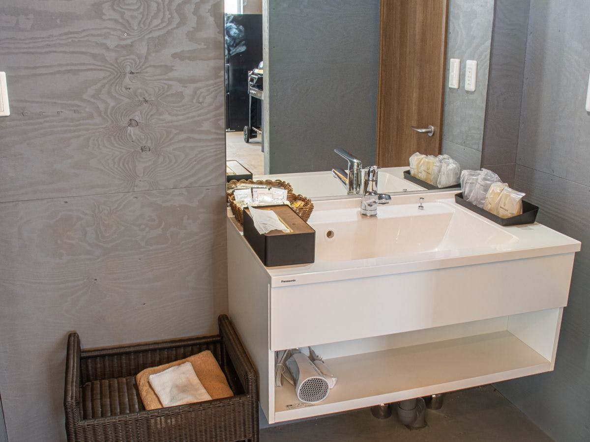 พื้นที่ล้างหน้าในวิลล่า