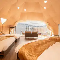 เต็นท์โดมแบบ 8M พร้อมเตียง 4 เตียง