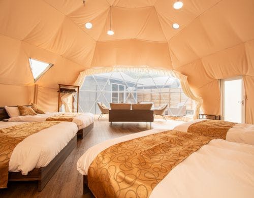 8M型ドームテント4ベット