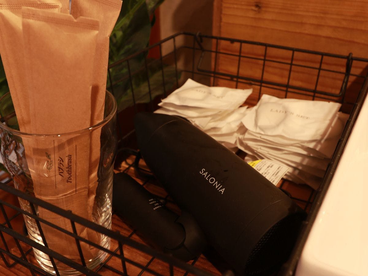 드라이어와 어메니티는