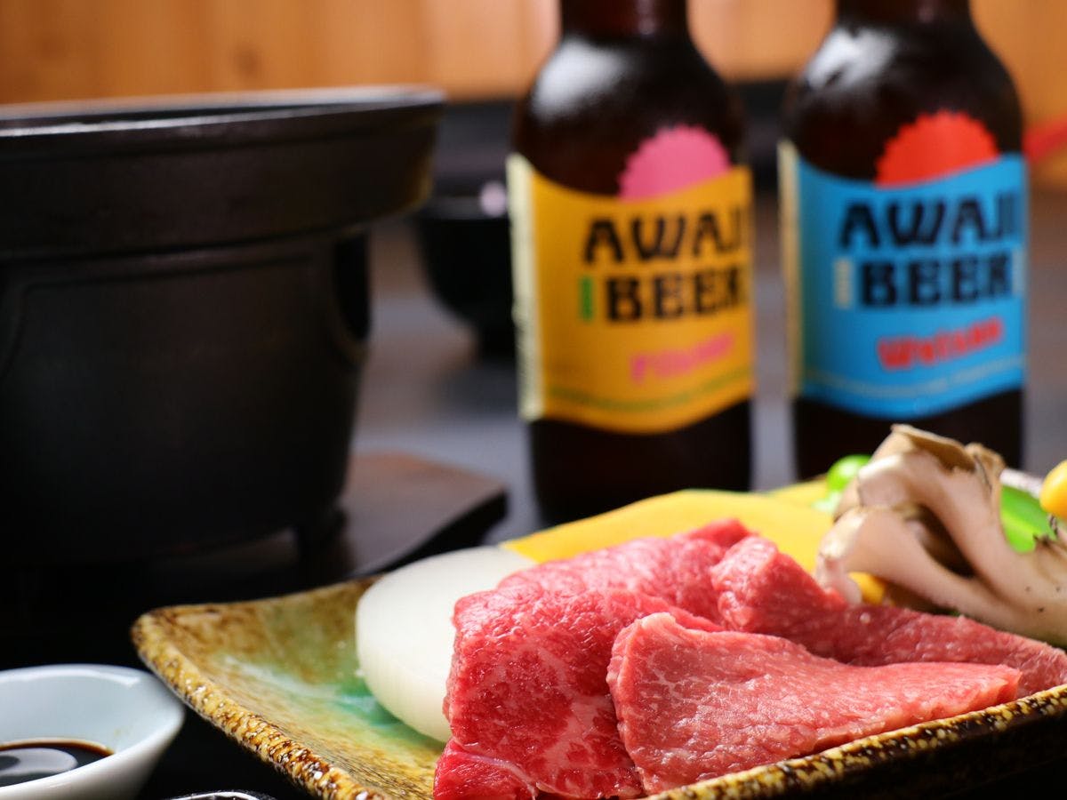 【Makan Malam - Sukiyaki Daging Sapi Awaji】