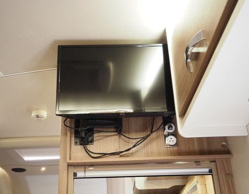 備え付けテレビ