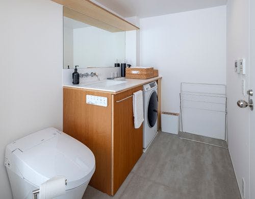 バスルーム周辺