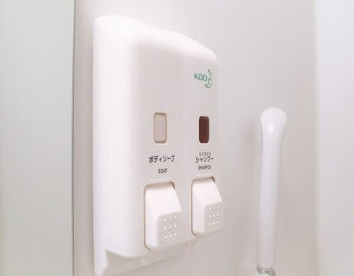 リンスインシャンプー、ボディソープ