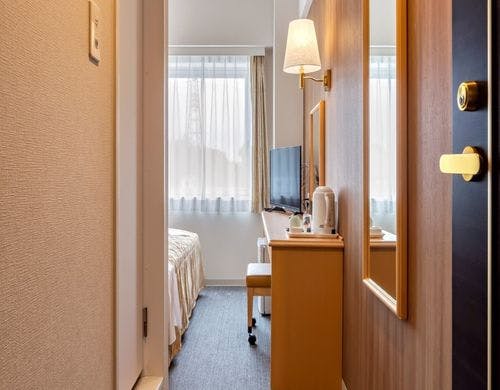 シングルルーム入口付近