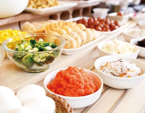 朝食バイキング　一例