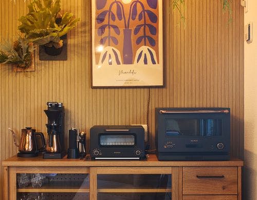 キッチン備え付けのキッチン家電