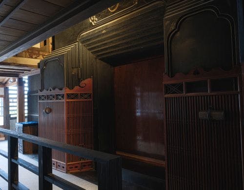 ボックスルームのエントランス