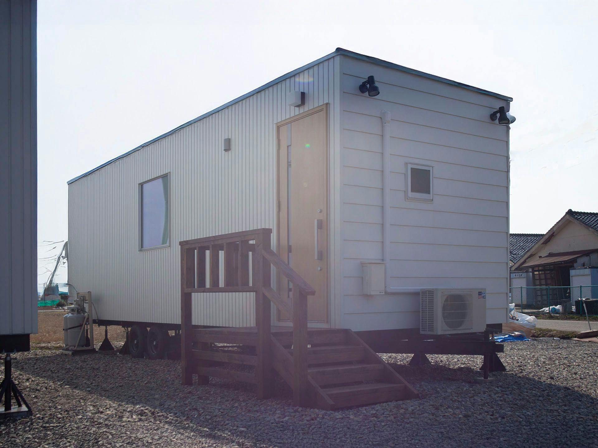 ที่พักรถเทรลเลอร์ Noto Kaki no Yado ike ภายนอก