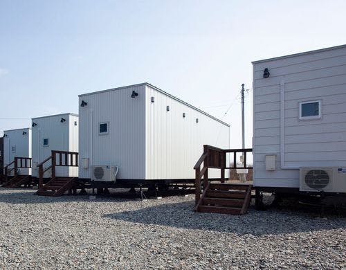 トレーラーハウス能登牡蠣の宿ike