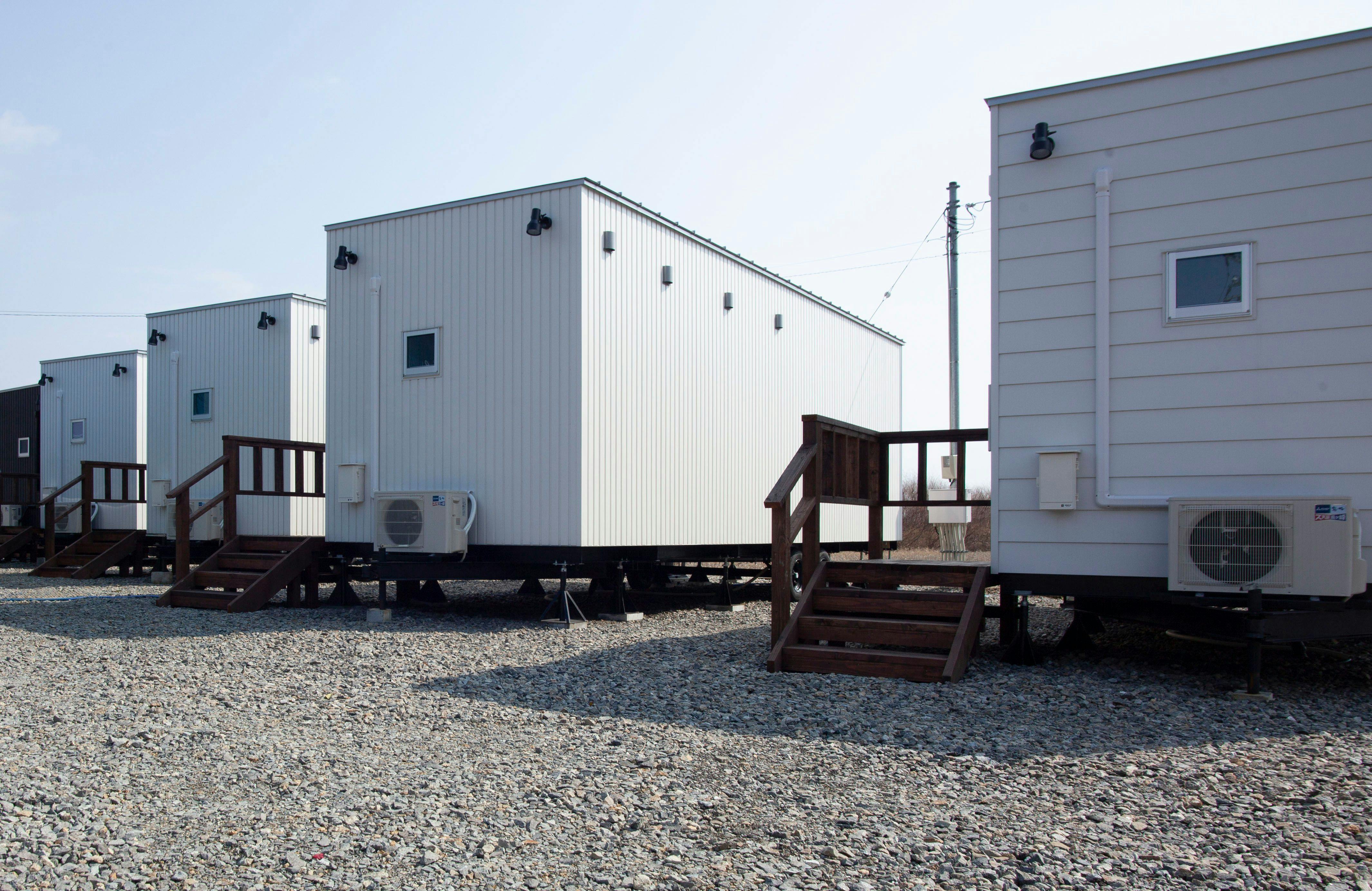 トレーラーハウス能登　牡蠣の宿ike&nbsp;施設全景