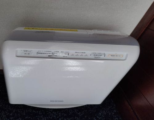 リニューアルのお部屋には空気清浄機付き
