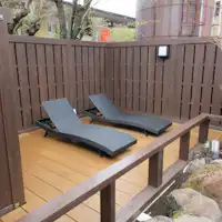 Nikmati bersantai di onsen terbuka!