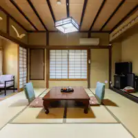 ฟูจิ (ห้องพัก 8 เสื่อ พร้อมห้องน้ำและอ่างอาบน้ำ)